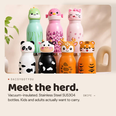 Animal Print Bottles