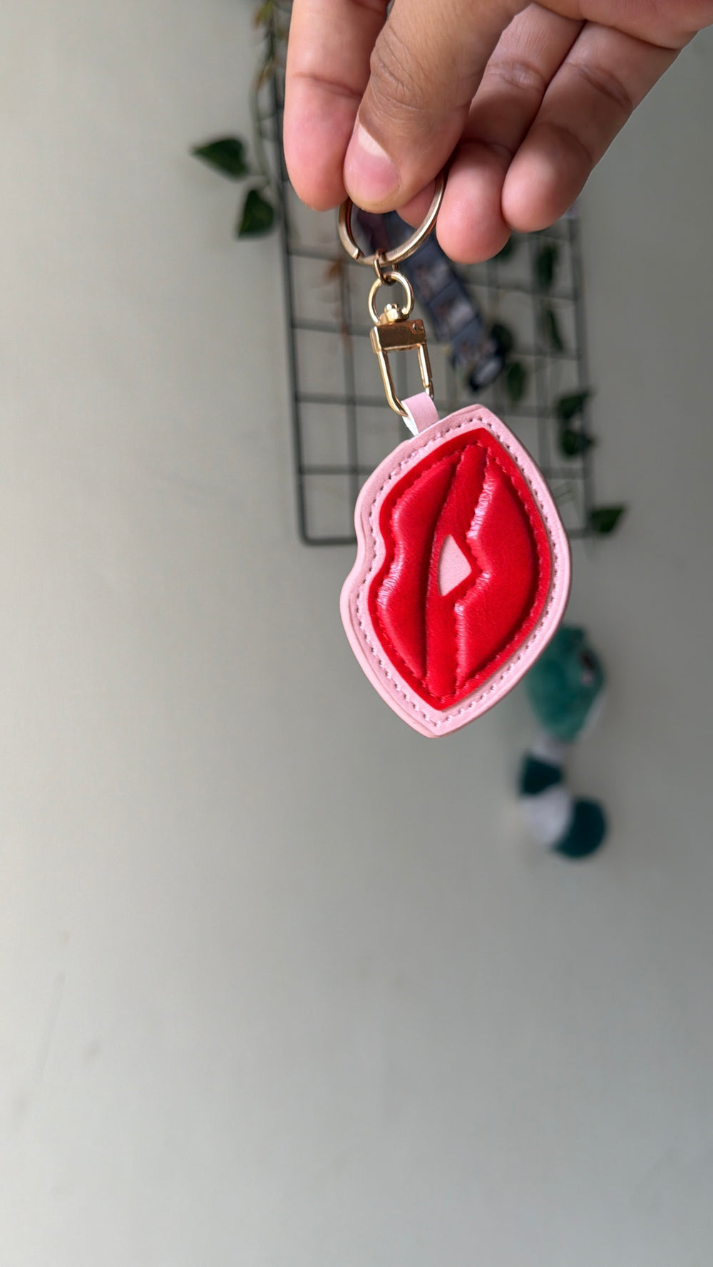Lips Bag Charm