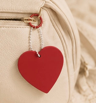 Heart Bag Charm